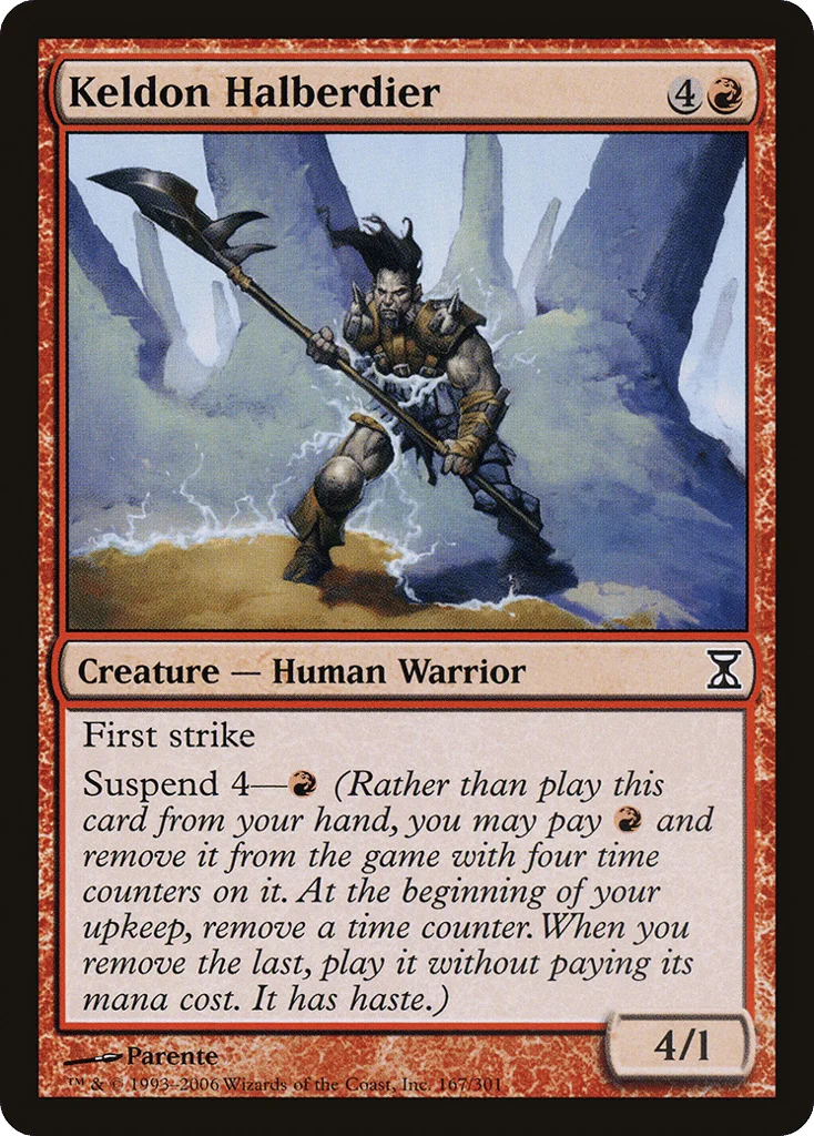 Keldon Halberdier · Time Spiral