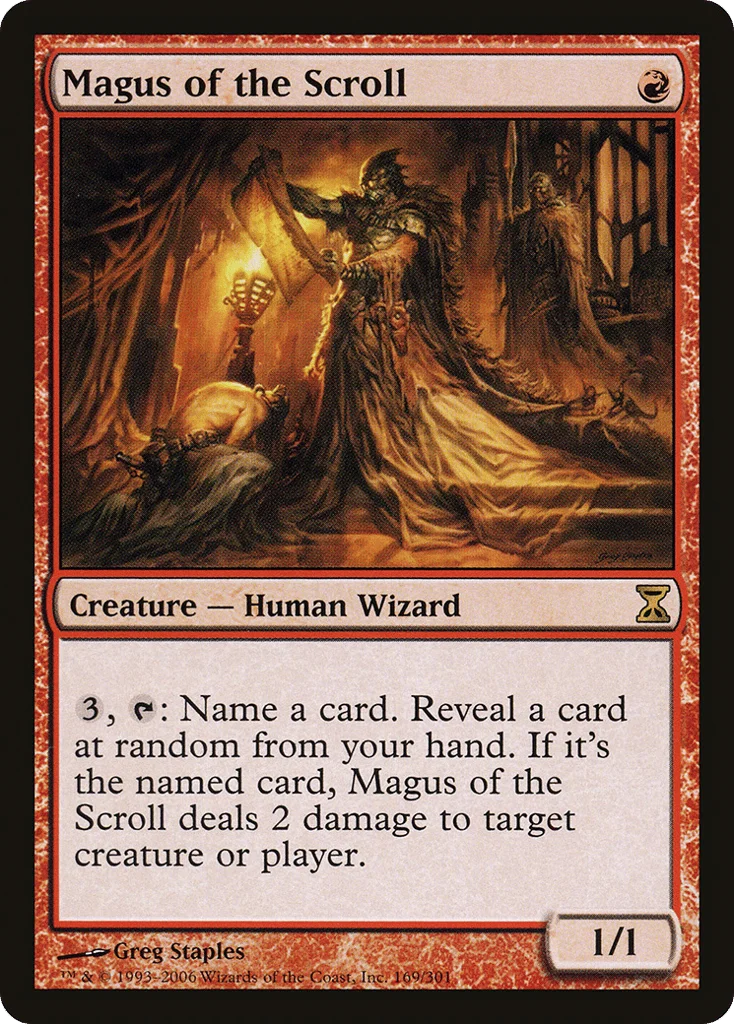 Magus of the Scroll · Time Spiral