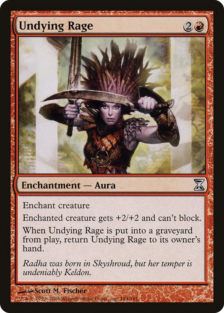 Undying Rage · Time Spiral