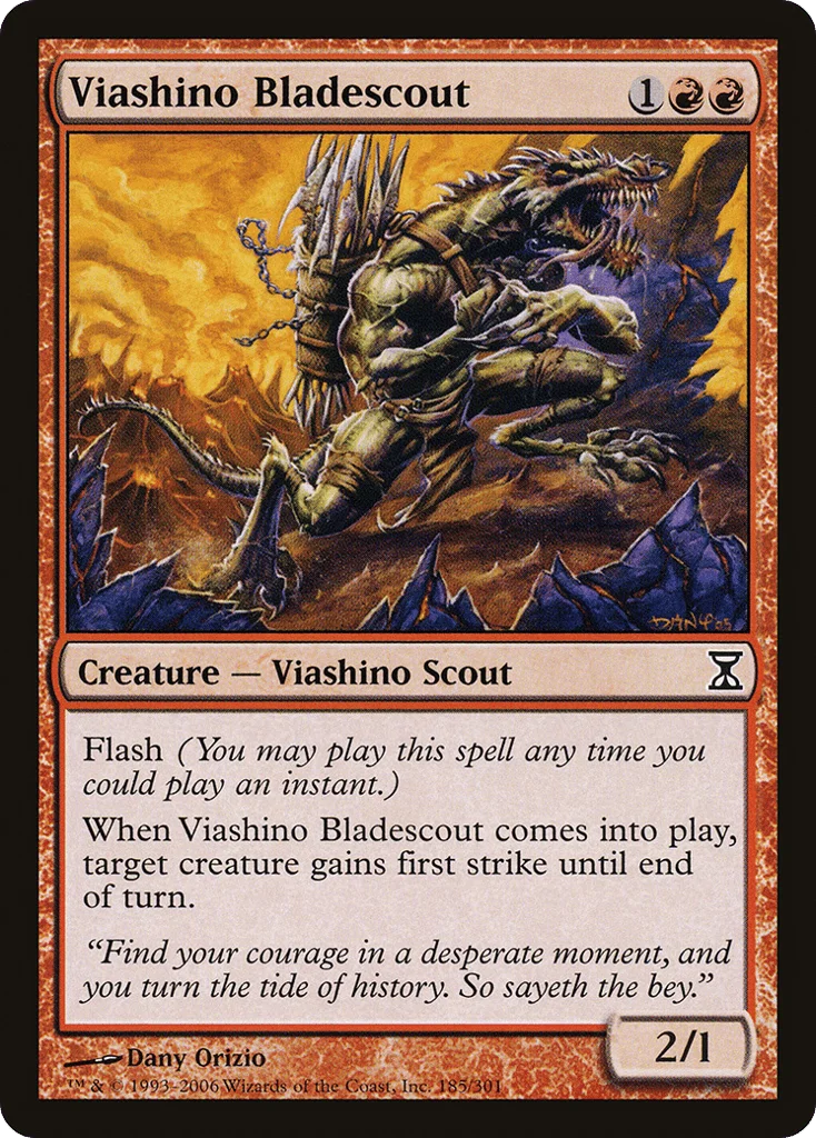 Viashino Bladescout · Time Spiral