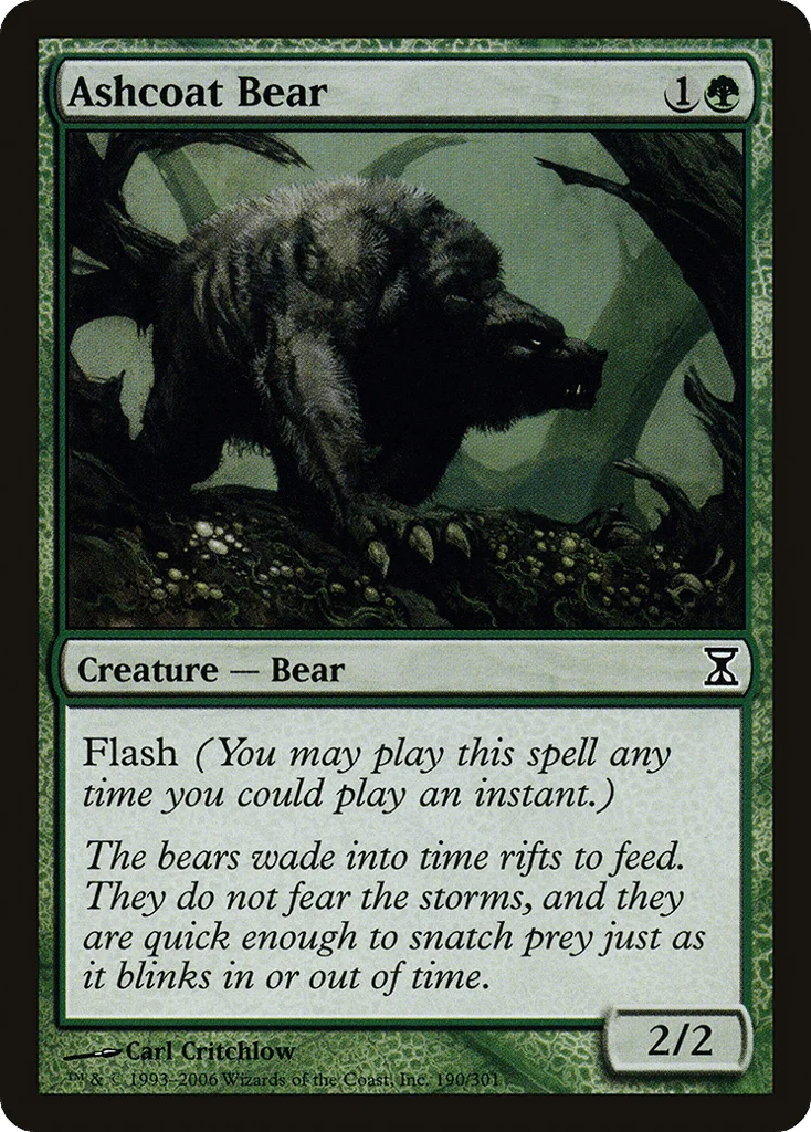 Ashcoat Bear · Time Spiral