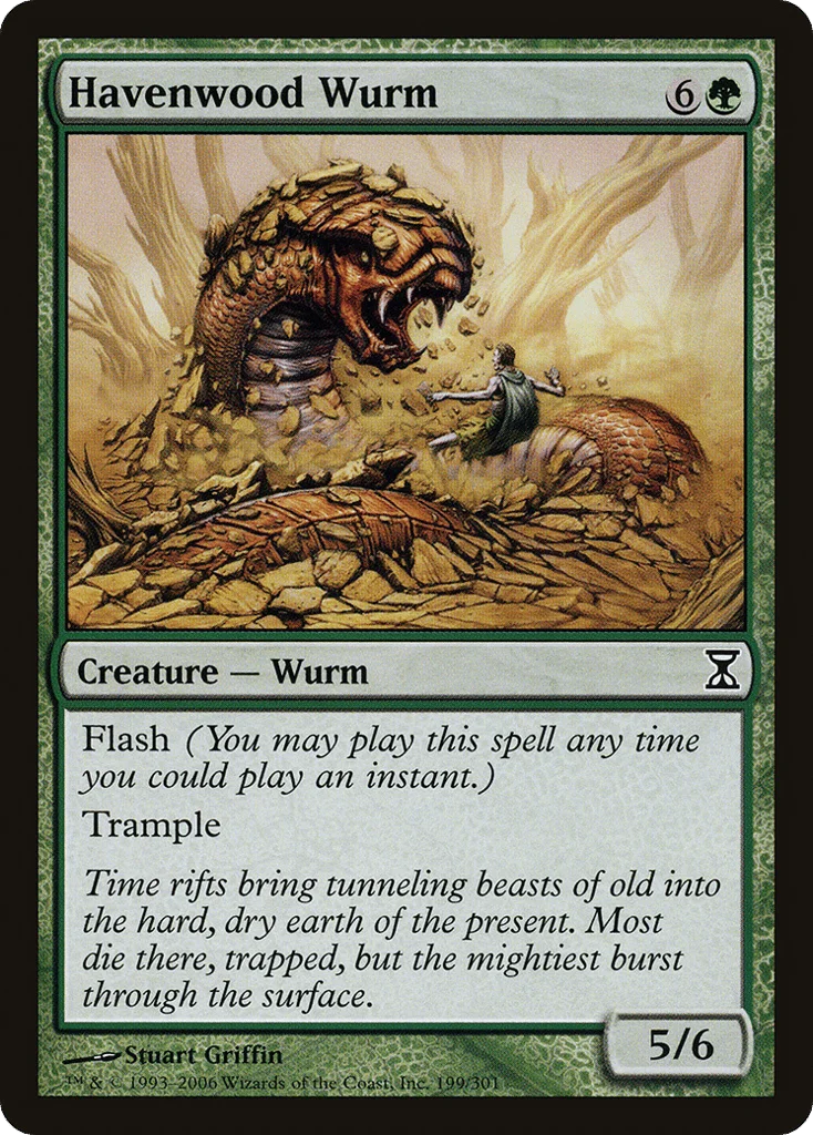 Havenwood Wurm · Time Spiral