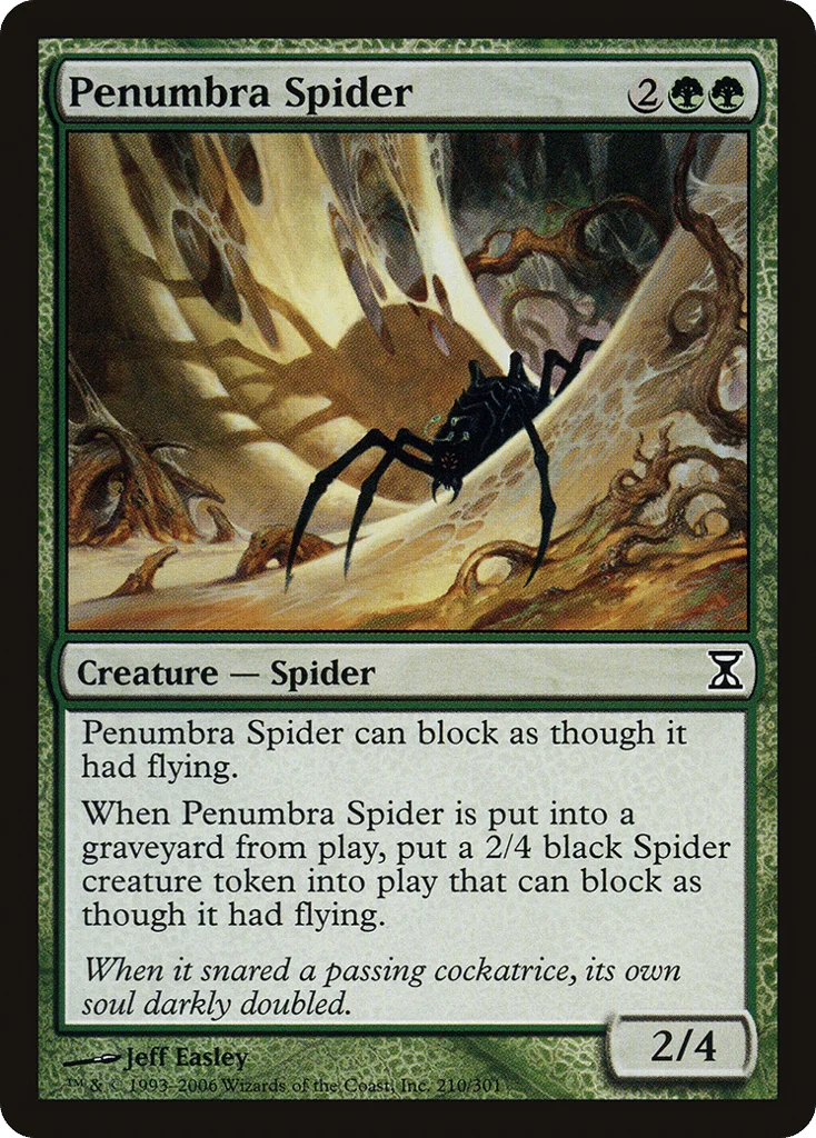 Penumbra Spider · Time Spiral