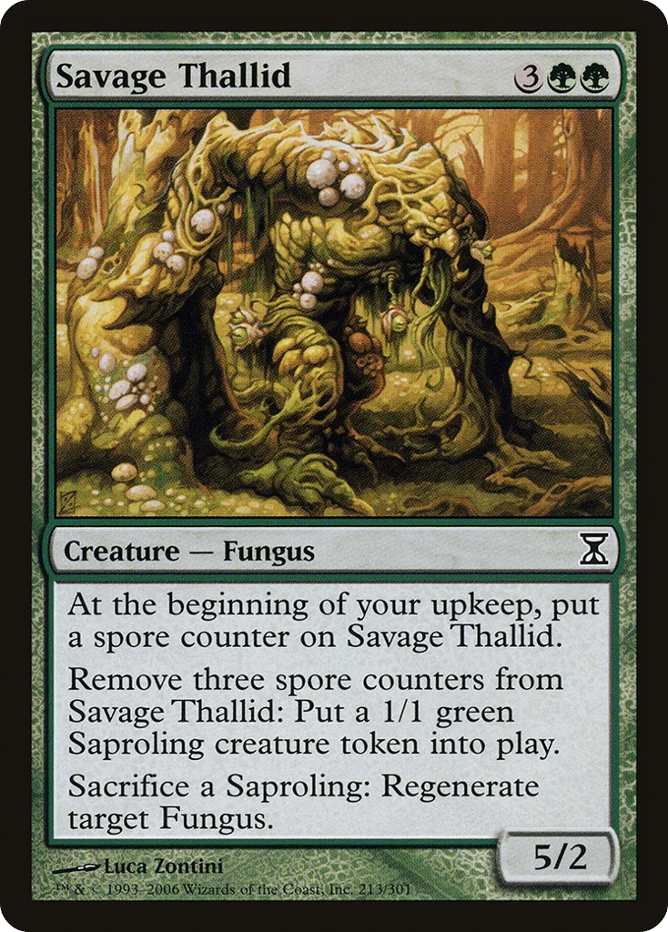 Savage Thallid · Time Spiral