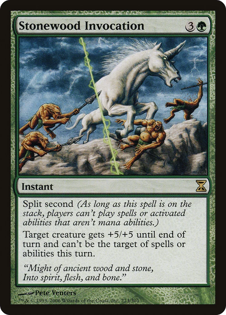 Stonewood Invocation · Time Spiral