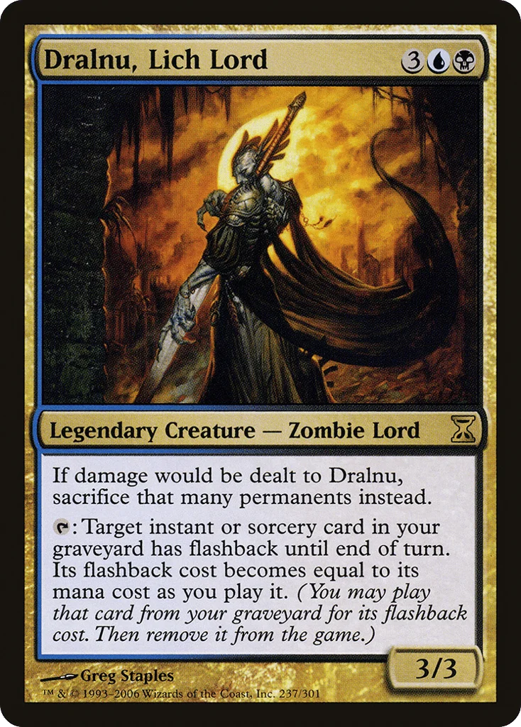 Dralnu, Lich Lord · Time Spiral