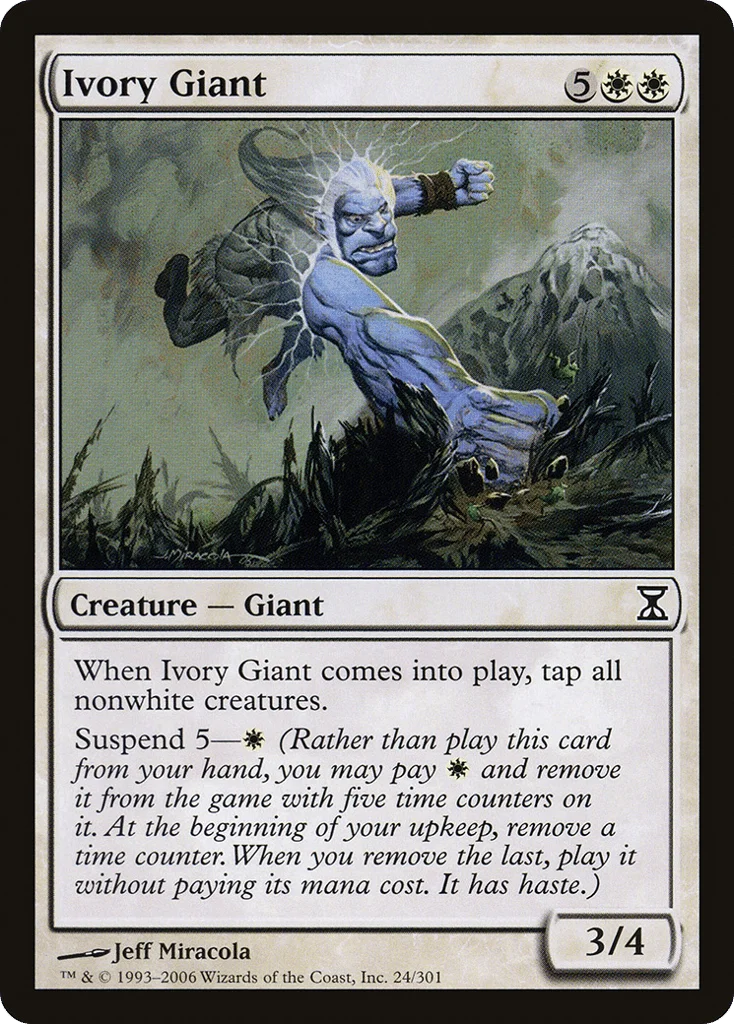 Ivory Giant · Time Spiral