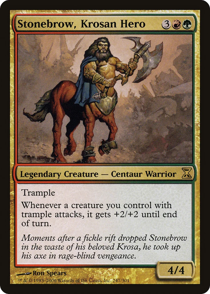 Stonebrow, Krosan Hero · Time Spiral