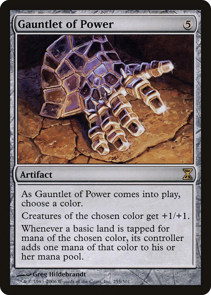 Gauntlet of Power · Time Spiral