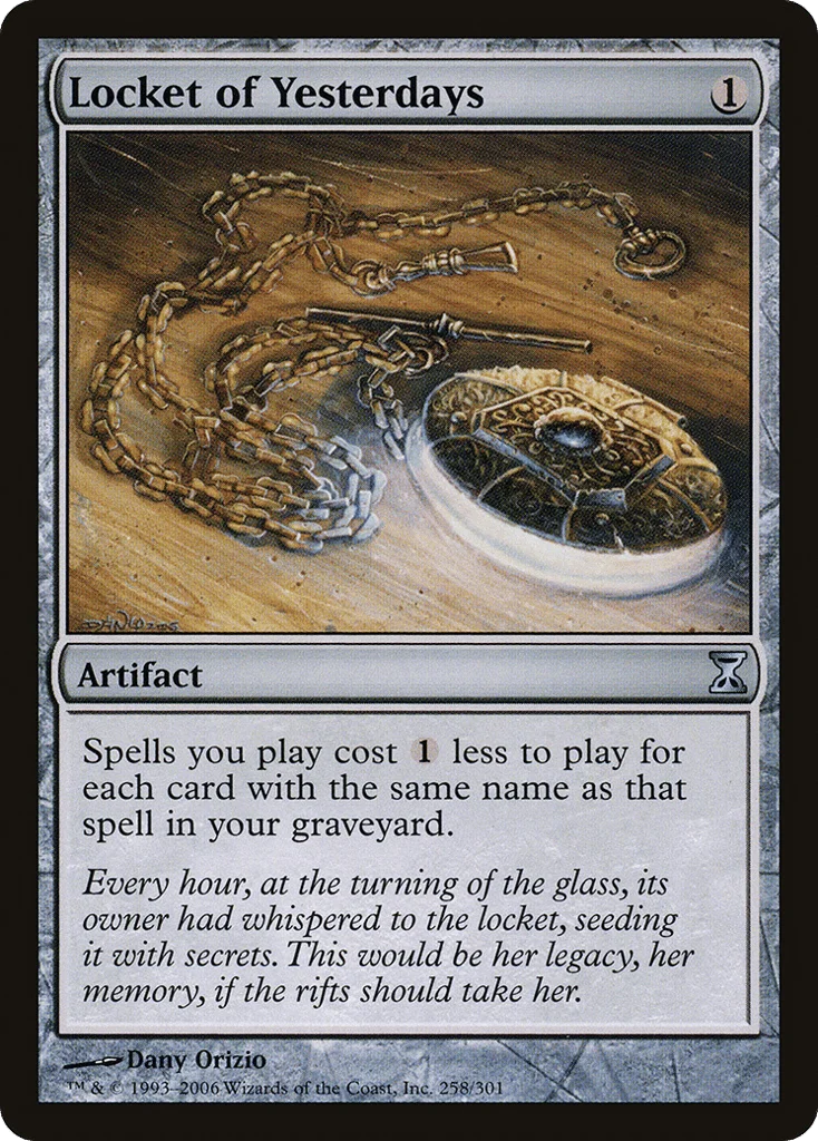 Locket of Yesterdays · Time Spiral