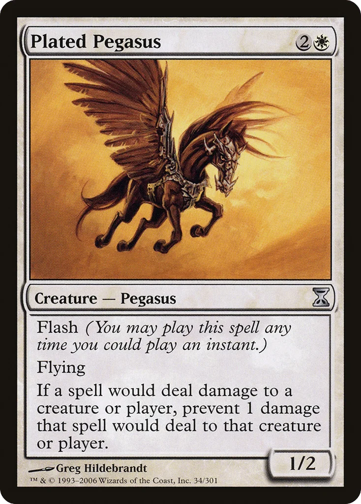 Plated Pegasus · Time Spiral