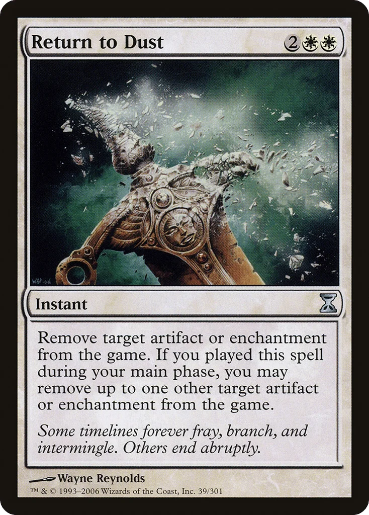 Return to Dust · Time Spiral