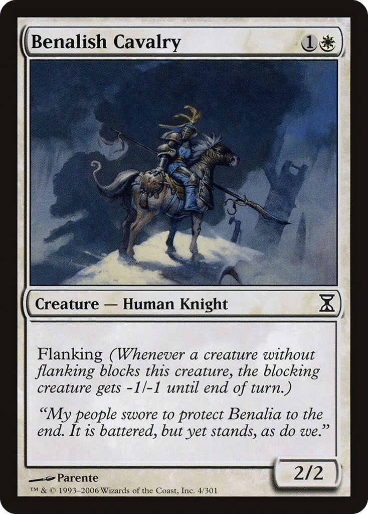 Benalish Cavalry · Time Spiral