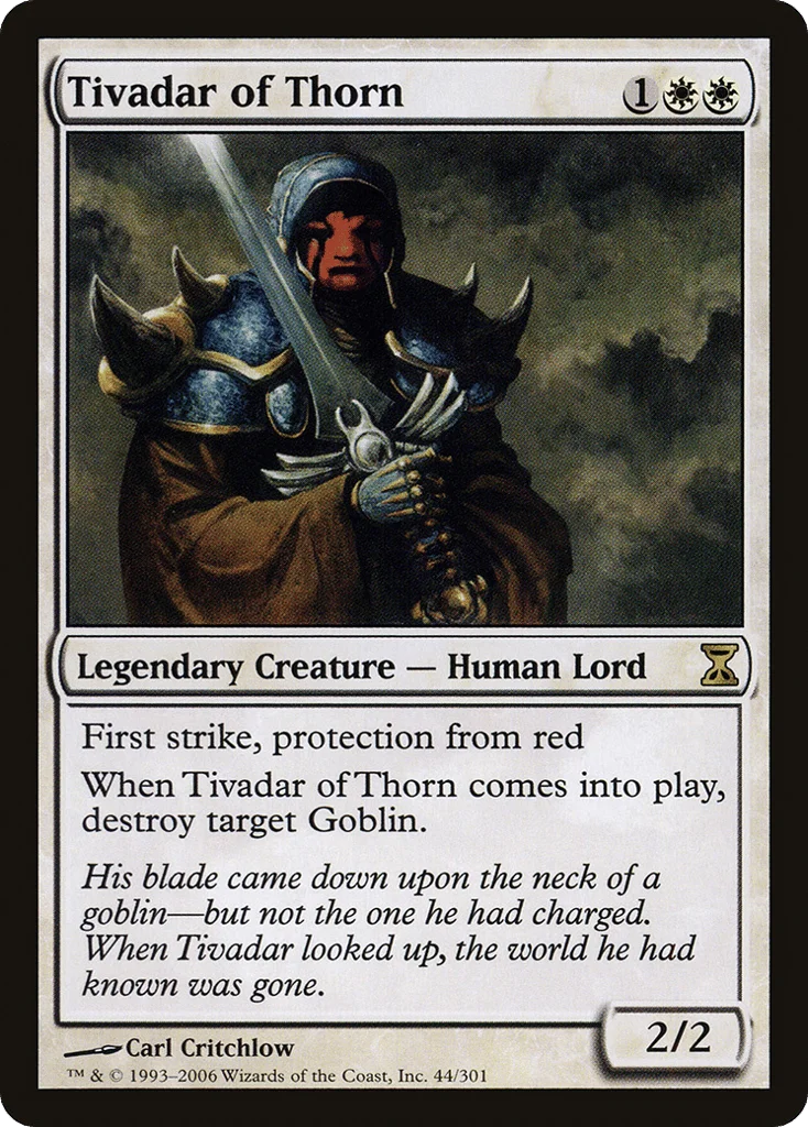 Tivadar of Thorn · Time Spiral