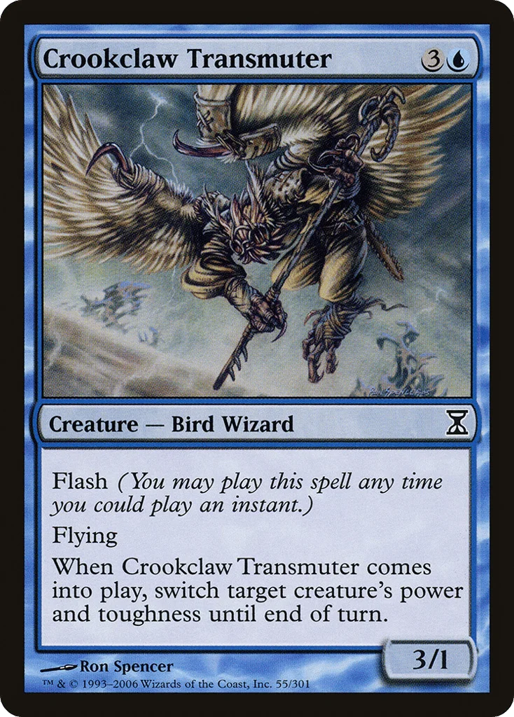 Crookclaw Transmuter · Time Spiral
