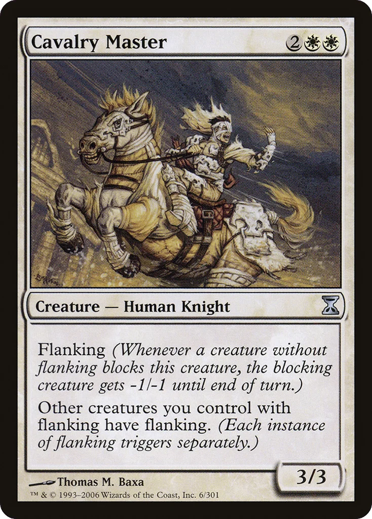 Cavalry Master · Time Spiral