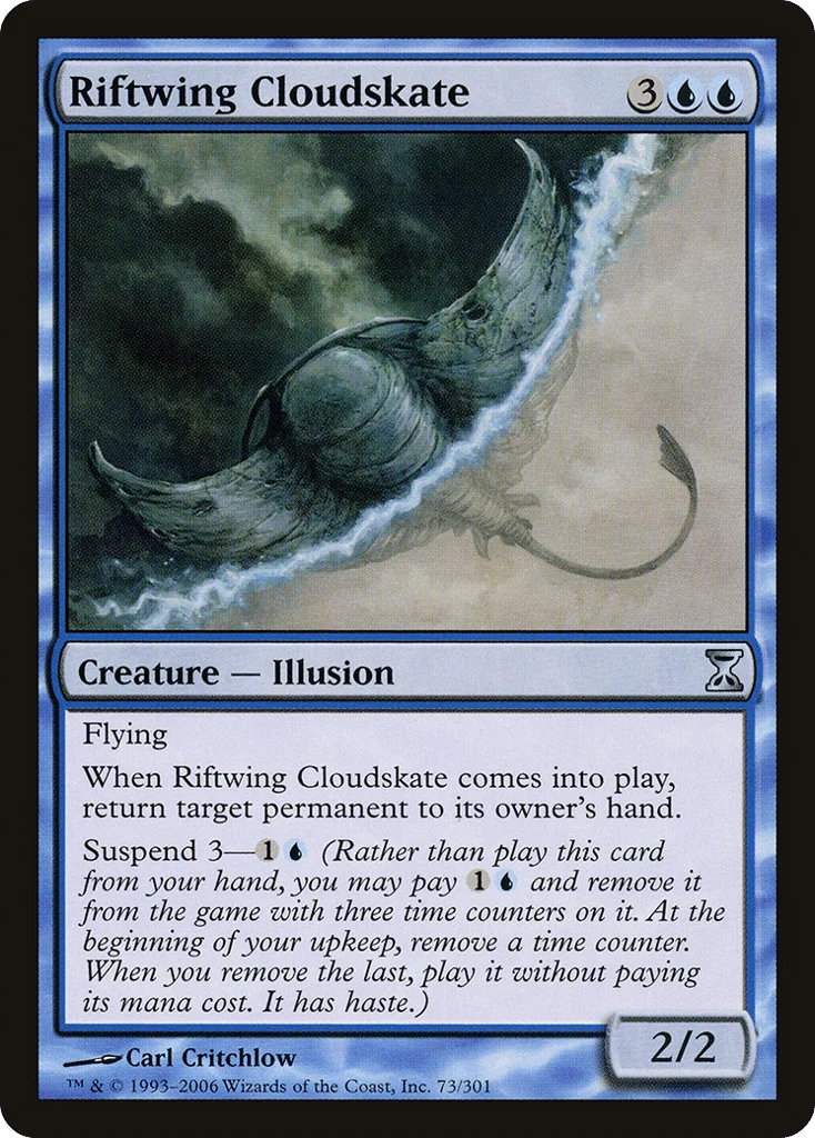 Riftwing Cloudskate · Time Spiral