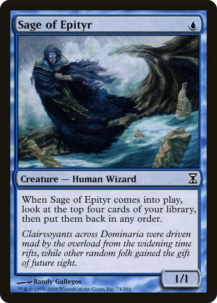 Sage of Epityr · Time Spiral