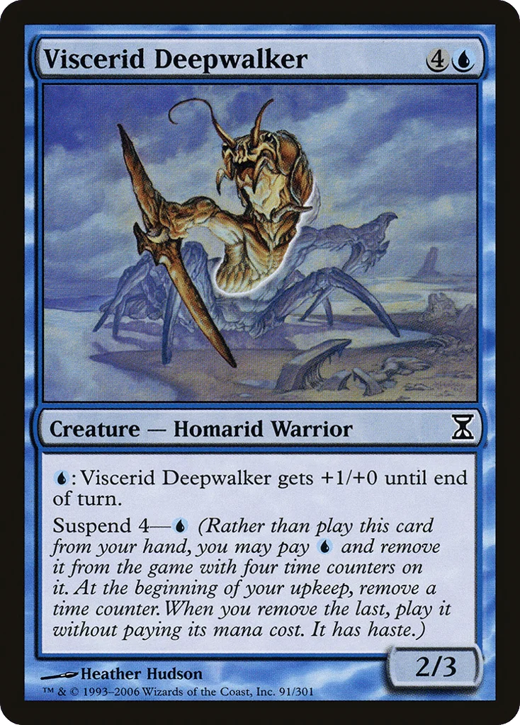 Viscerid Deepwalker · Time Spiral