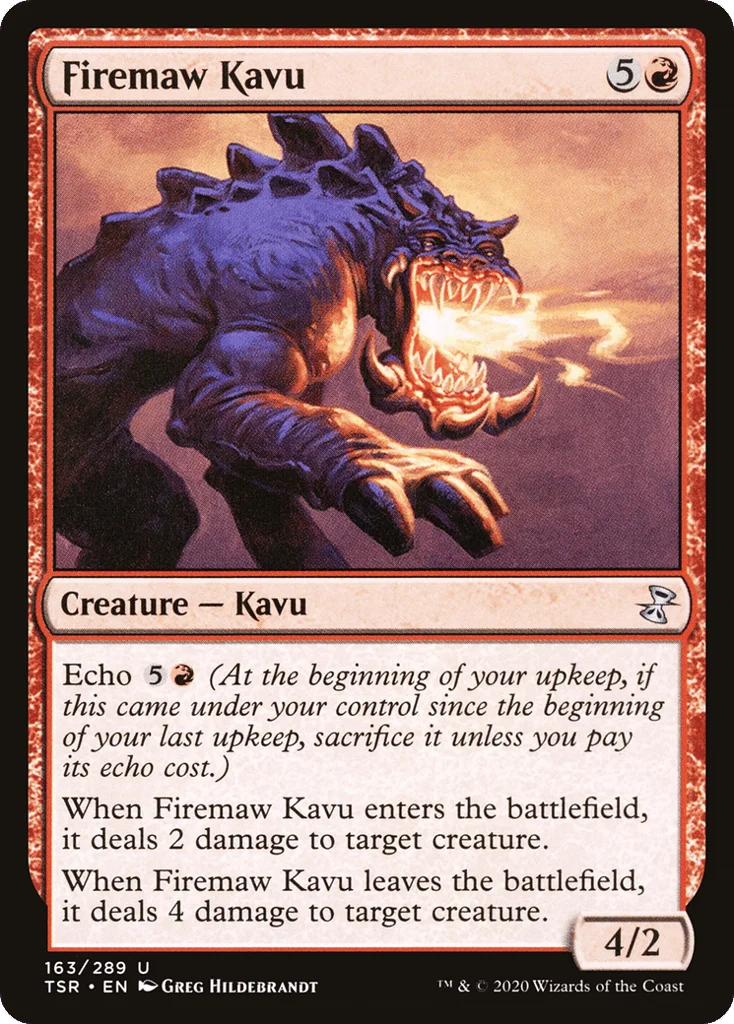 Firemaw Kavu · Time Spiral Remastered