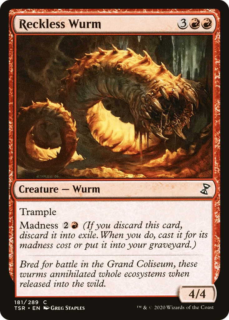 Reckless Wurm · Time Spiral Remastered