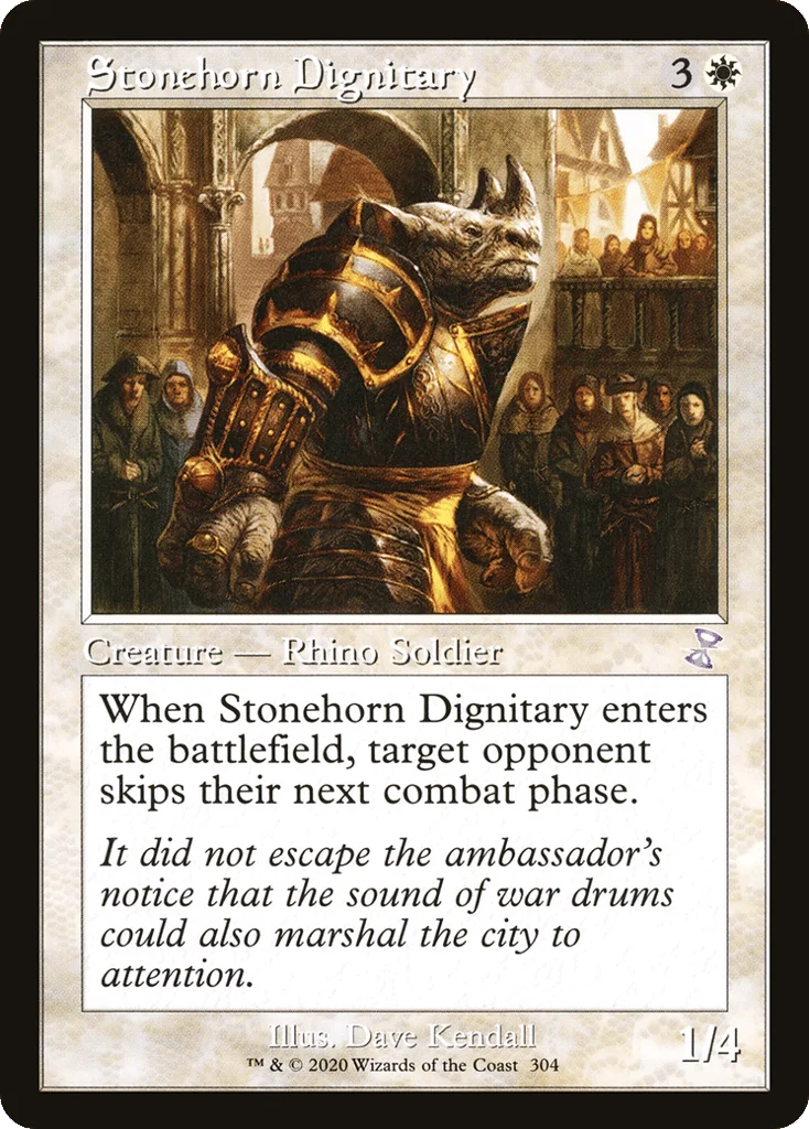 Stonehorn Dignitary · Time Spiral Remastered