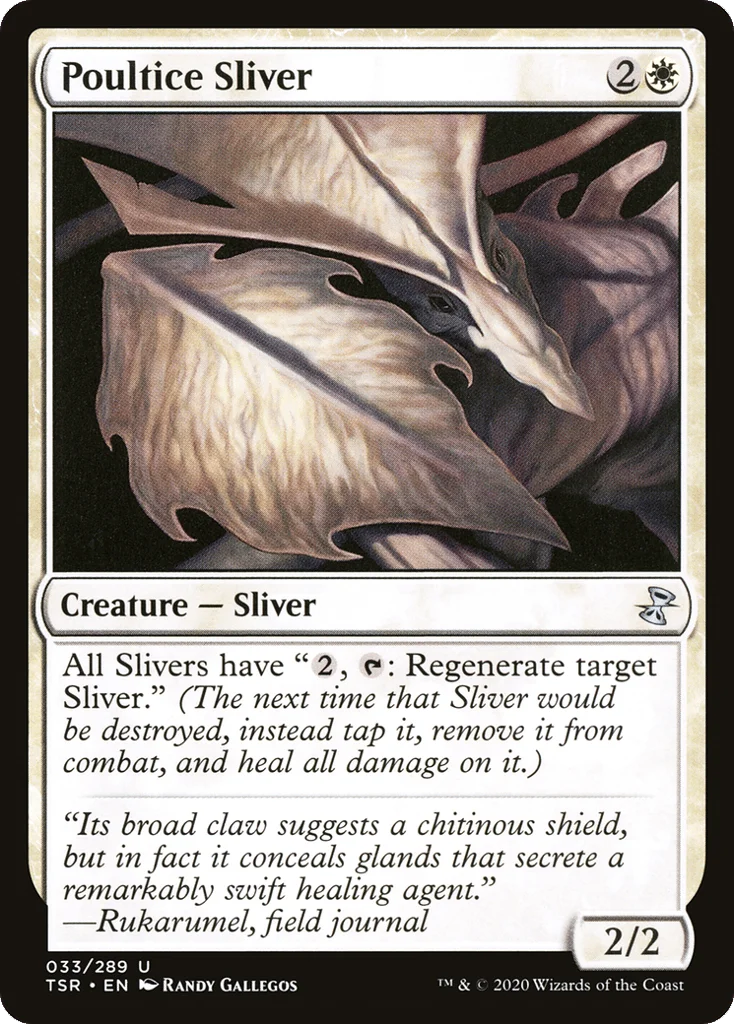 Poultice Sliver · Time Spiral Remastered