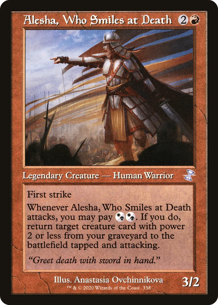 Alesha, Who Smiles at Death · Time Spiral Remastered