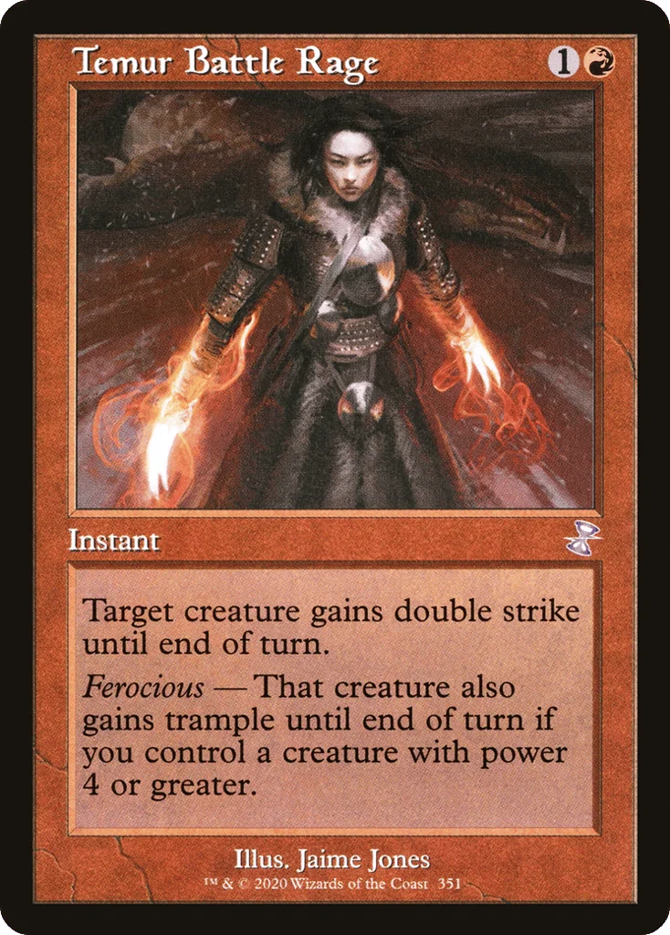 Temur Battle Rage · Time Spiral Remastered
