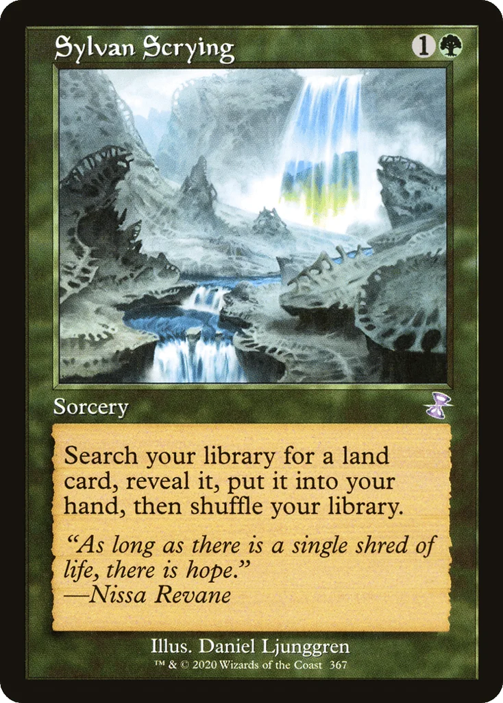 Sylvan Scrying · Time Spiral Remastered