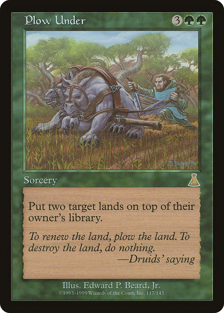 Plow Under · Urza's Destiny