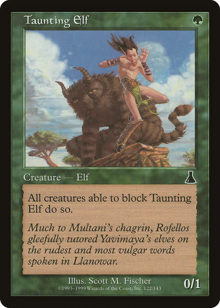 Taunting Elf · Urza's Destiny