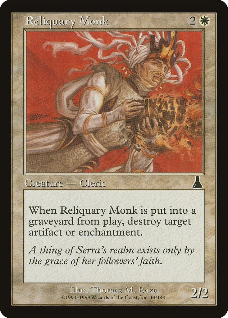 Reliquary Monk · Urza's Destiny