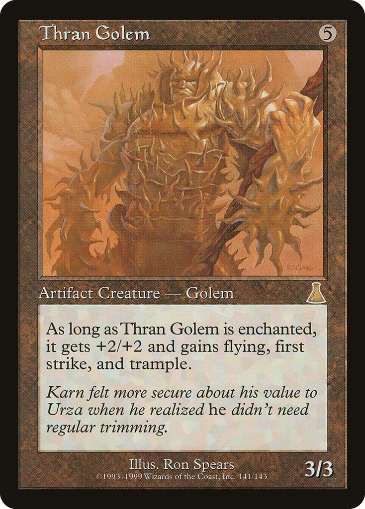 Thran Golem · Urza's Destiny