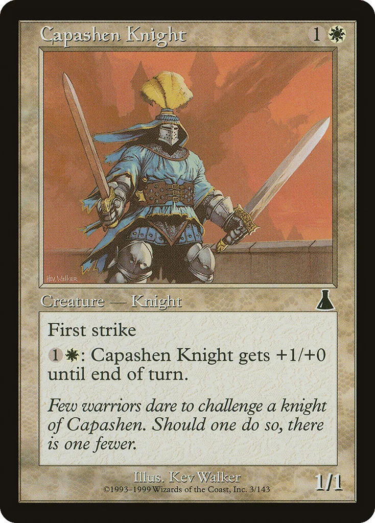 Capashen Knight · Urza's Destiny