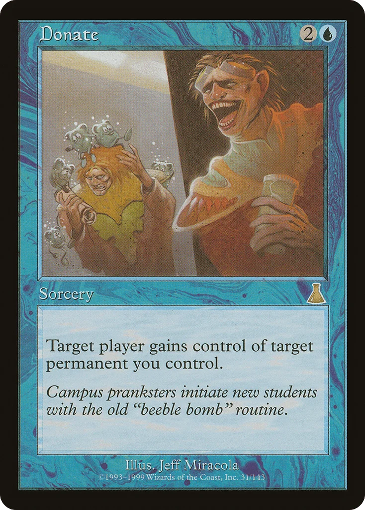 Donate · Urza's Destiny
