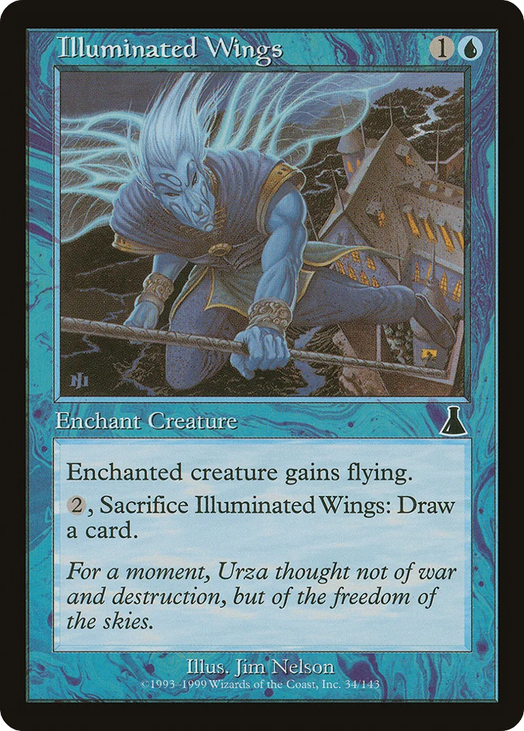 Illuminated Wings · Urza's Destiny