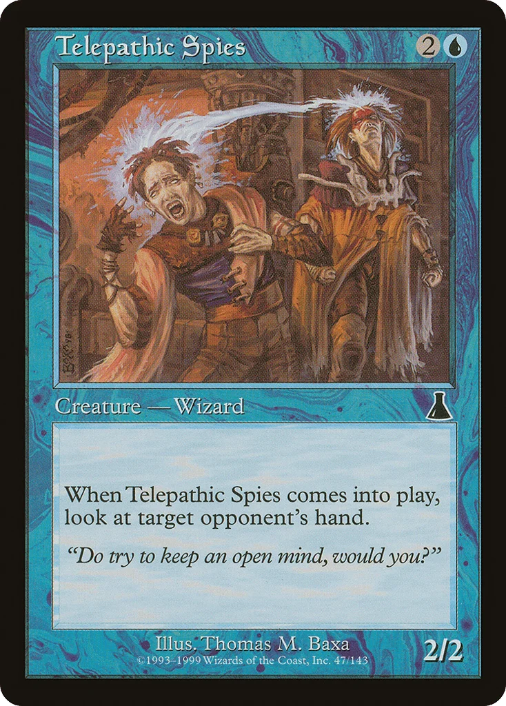 Telepathic Spies · Urza's Destiny