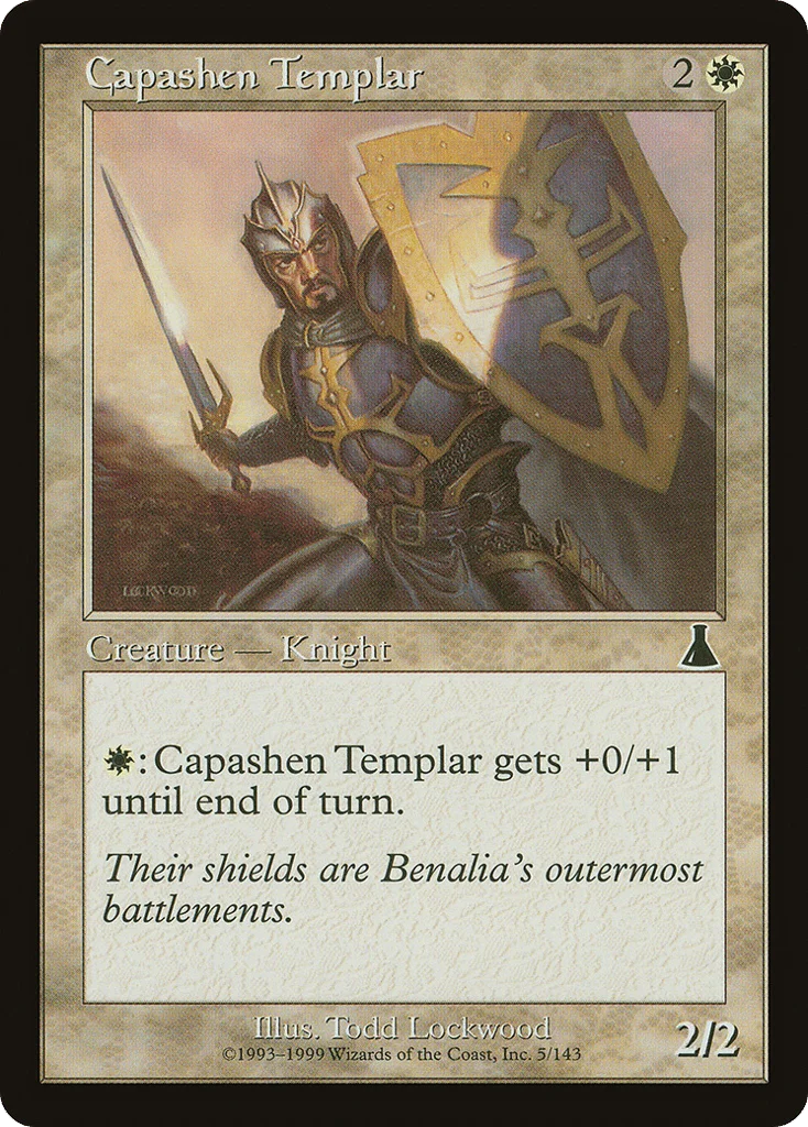 Capashen Templar · Urza's Destiny