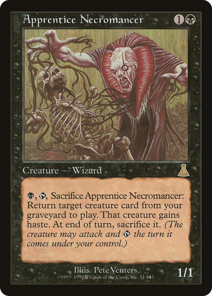 Apprentice Necromancer · Urza's Destiny