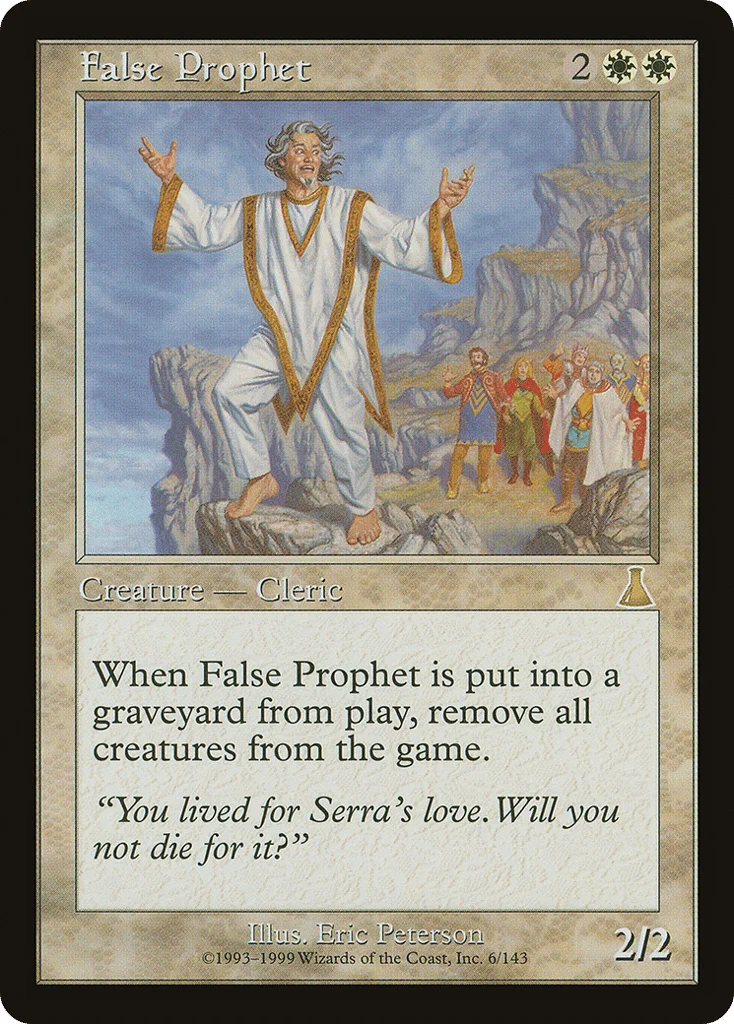 False Prophet · Urza's Destiny