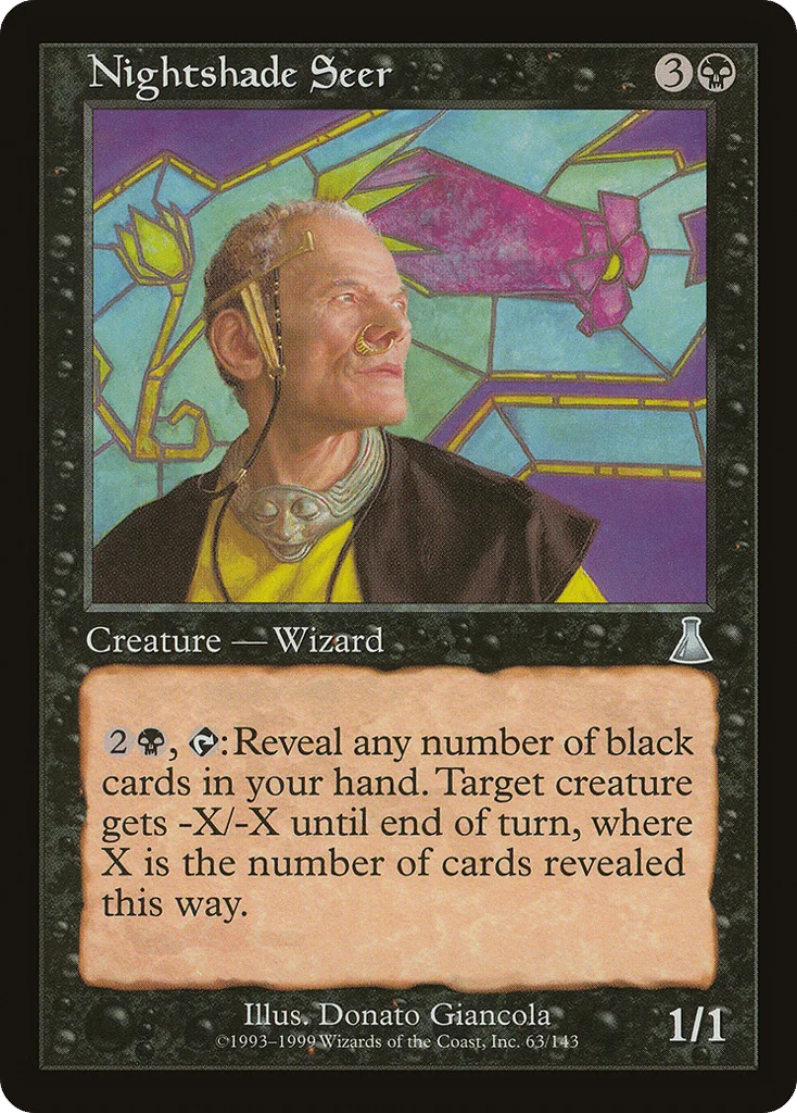 Nightshade Seer · Urza's Destiny