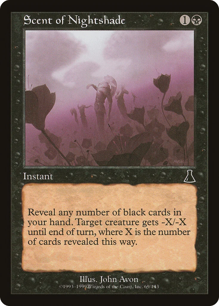 Scent of Nightshade · Urza's Destiny