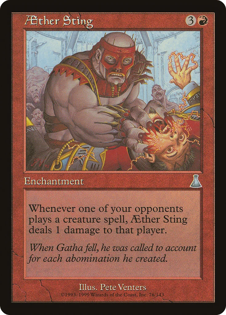Aether Sting · Urza's Destiny