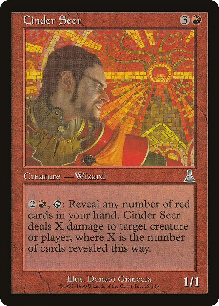 Cinder Seer · Urza's Destiny