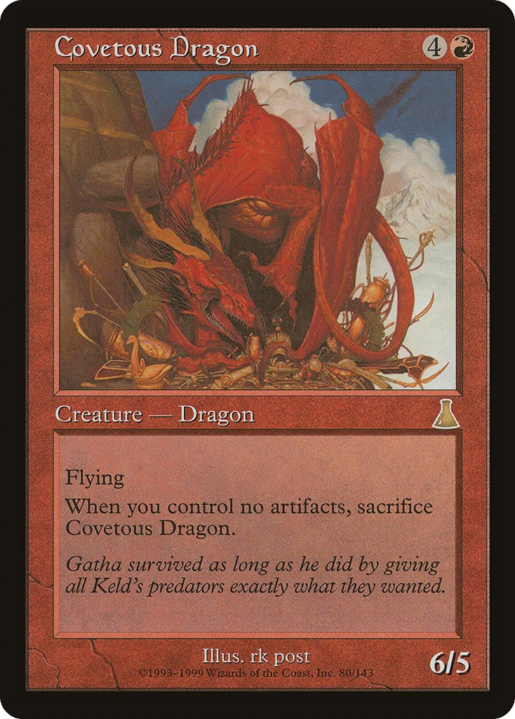 Covetous Dragon · Urza's Destiny