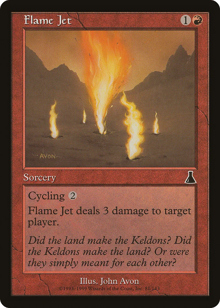 Flame Jet · Urza's Destiny