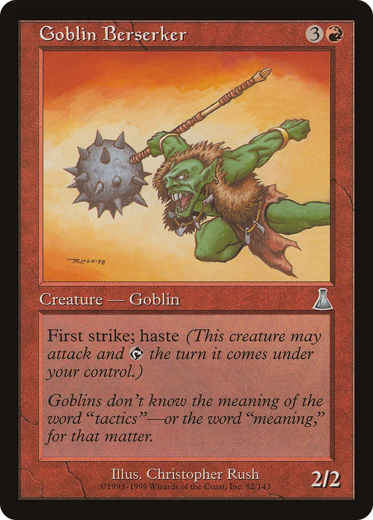 Goblin Berserker · Urza's Destiny