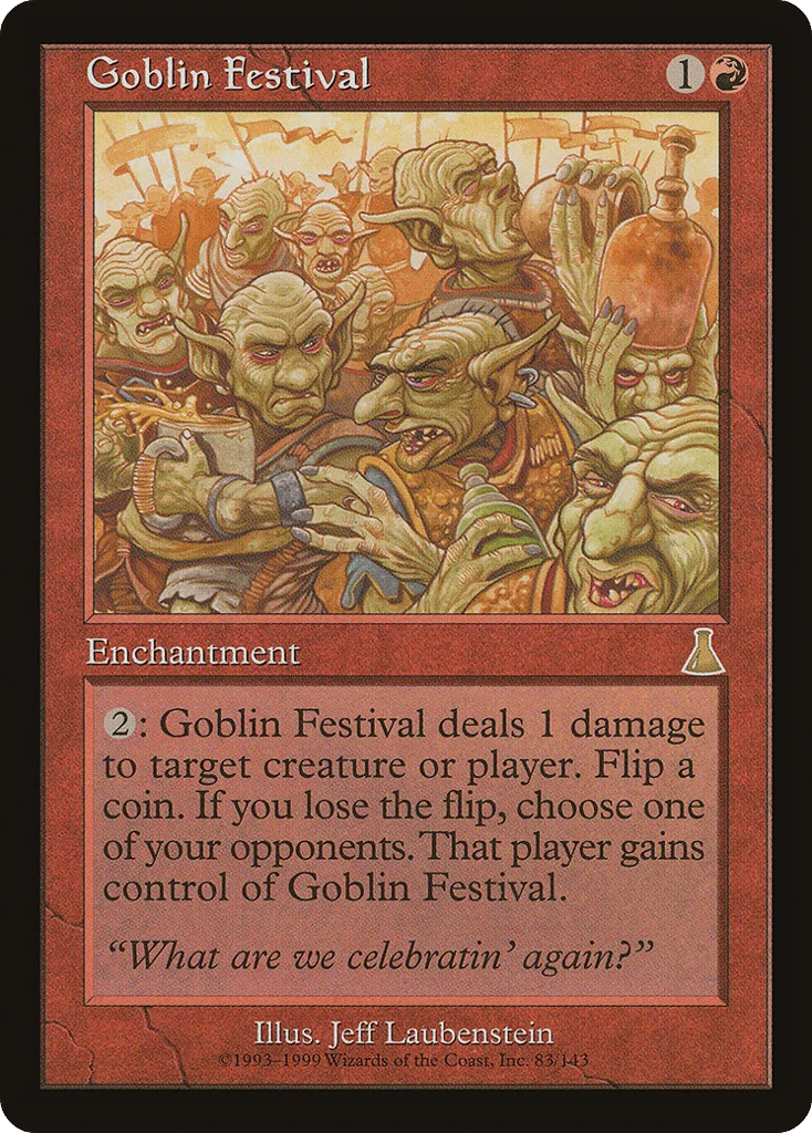 Goblin Festival · Urza's Destiny