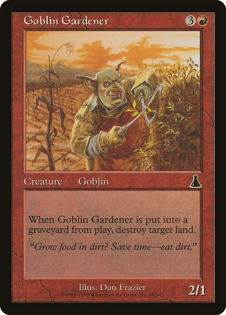 Goblin Gardener · Urza's Destiny